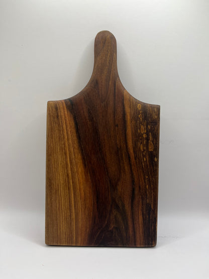 Kintsugi nyeles diófa tálalódeszka