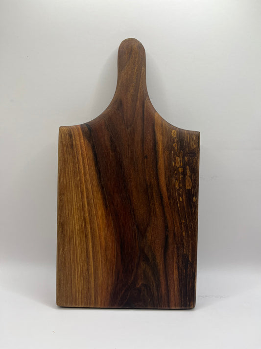 Kintsugi nyeles diófa tálalódeszka